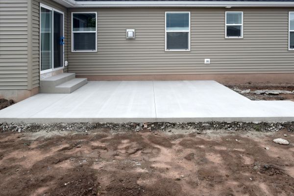 Concrete Steps Construction in Mason