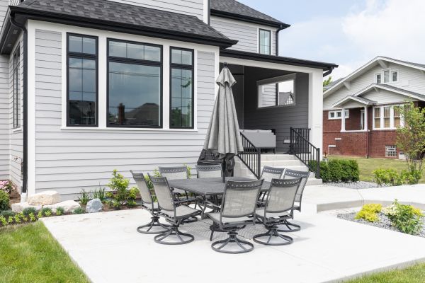 Patio Cement Pouring in Mason