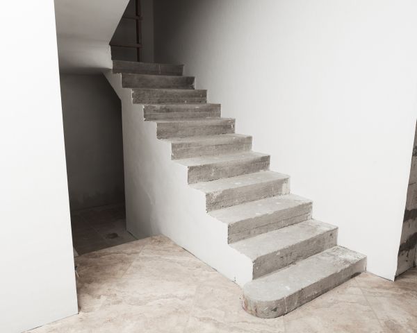 Cement Step Installation in Mason