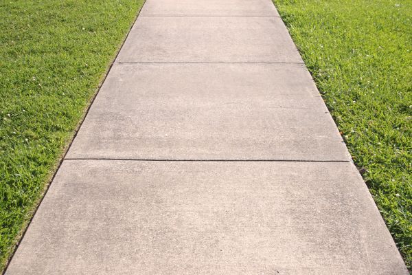 Cement Sidewalk Replacement in Mason