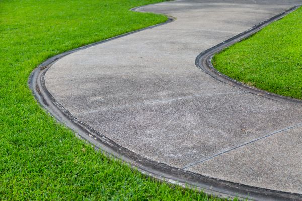 Concrete Sidewalk Construction in Mason