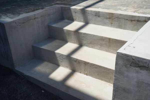 Cement Steps Replacement in Mason