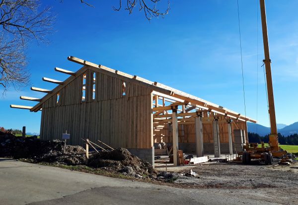 Barn Foundation Construction in Mason