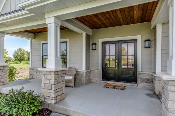 Concrete Porch Construction in Mason
