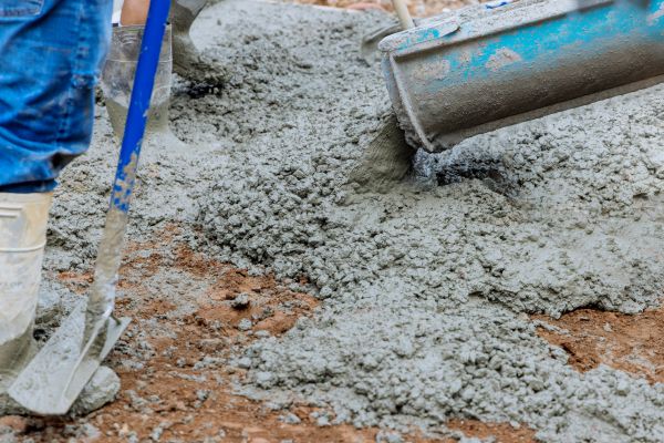Barn Concrete Pouring in Mason