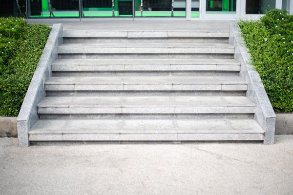 Cement Steps Installation in Mason