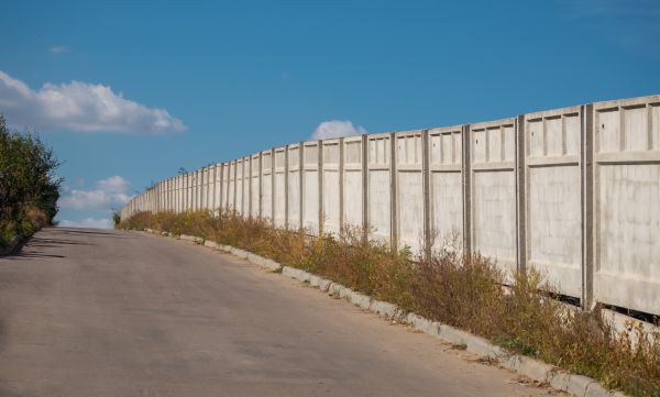 Cement Fence Installation in Mason