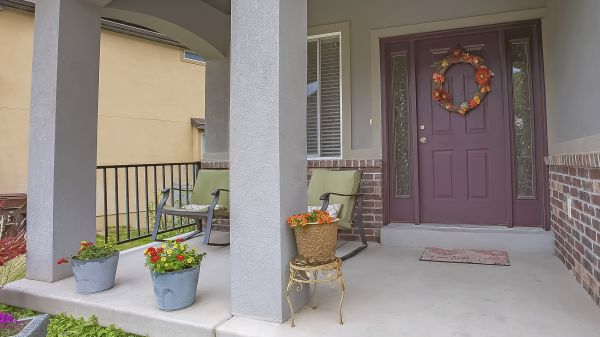 Porch Concrete Laying in Mason