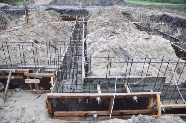 House Footing Construction in Mason