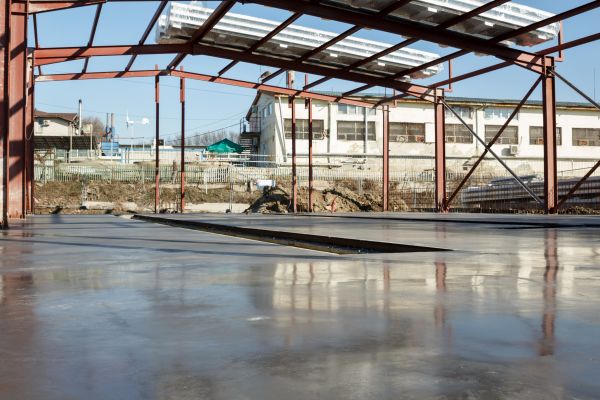 Building Slab Installation in Mason