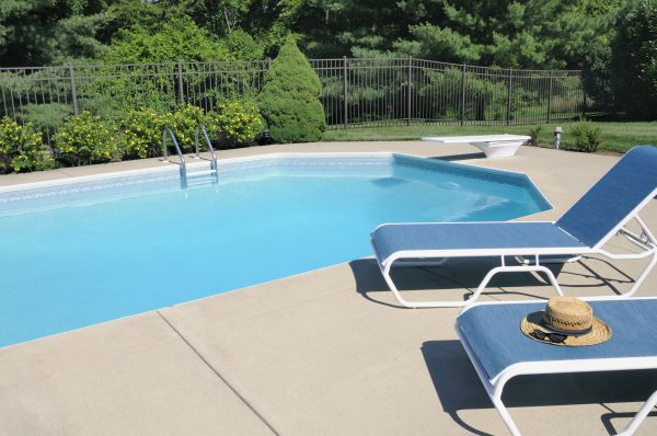 Cement Deck Installation in Mason