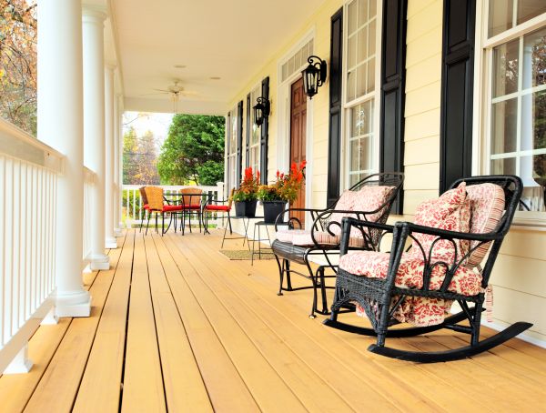 Front Porch Renovation in Mason