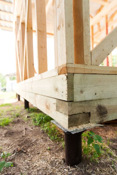 Barn Footing Installation in Mason