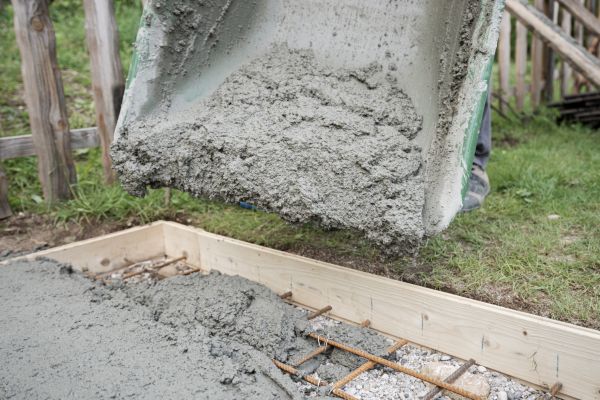 Yard Concrete Pouring in Mason