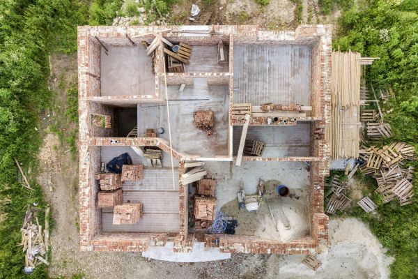 Basement Floor Construction in Mason