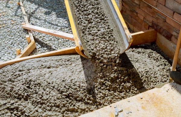 Cement Walkway Pouring in Mason