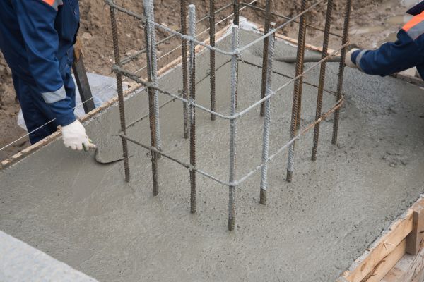 Foundation Pad Construction in Mason