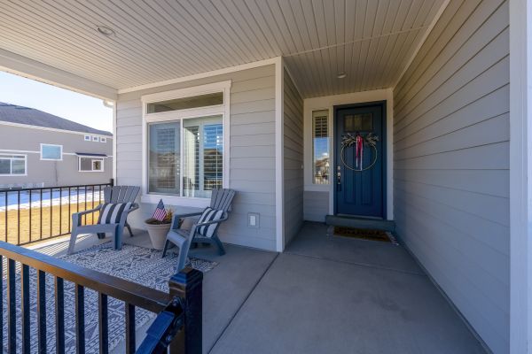 Cement Porch Installation in Mason