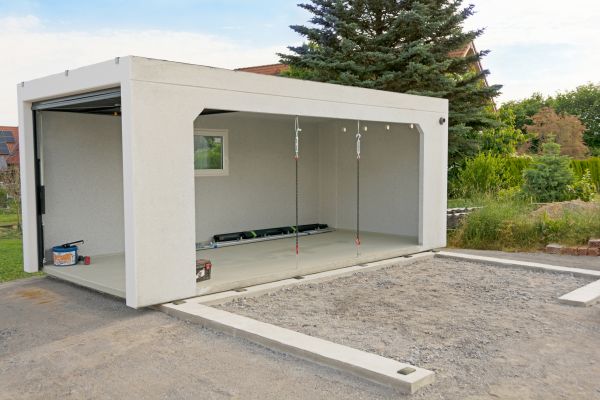 Garage Foundation Installation in Mason
