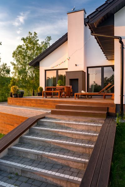 Patio Steps Replacement in Mason