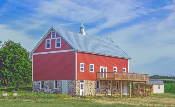 Barn Foundation Pouring in Mason