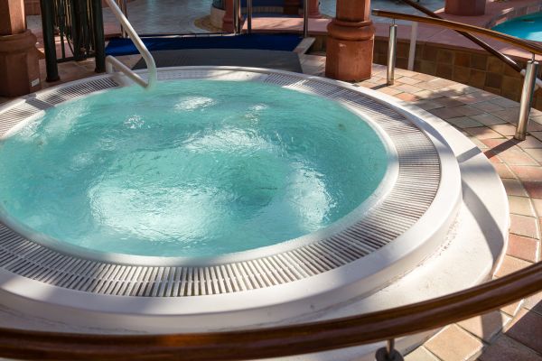 Hot Tub Patio Construction in Mason