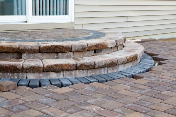 Patio Step Installation in Mason