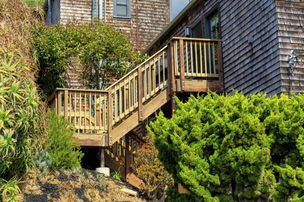 Patio Stair Installation in Mason