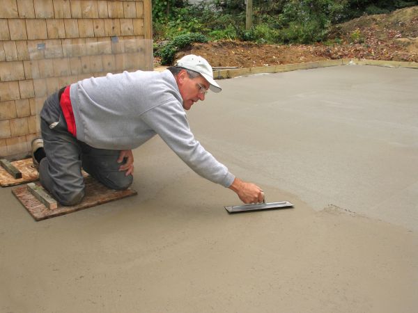 Porch Slab Installation in Mason