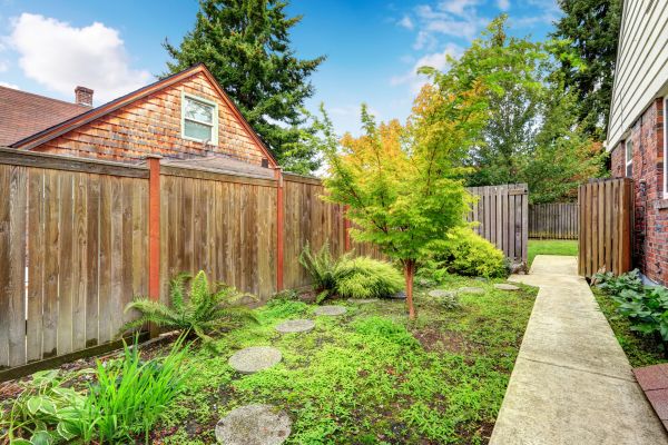 Backyard Walkway Construction in Mason